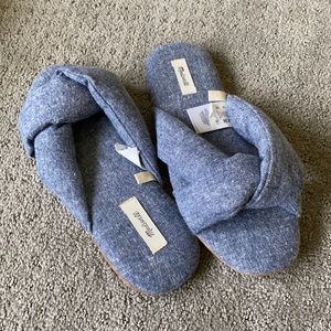 Madewell Criss Cross Slipers